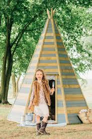 Grand Tipi D Exterieur En Bois Hauteur 330cm Plan Cabane Enfant Exterieur Cabane Bois Enfant