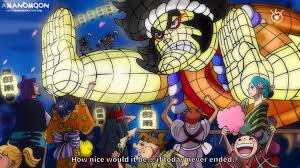 I think that momentum of falling comparable or more to luffy king kong gun. One Piece Chapter 993 Colors In Anime Style Onepiece