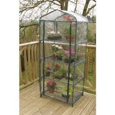 4 Tier Mini Greenhouse With Pvc Cover Amazon Co Uk Garden Outdoors Greenhouse Mini Greenhouse Greenhouse Gardening