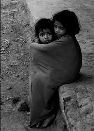 Black And White Kids Hugging Each Other Poverty Poor Children Beautiful Children Children