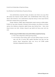 Contoh surat pesanan barang (full block style). Contoh Surat Order Pengiriman