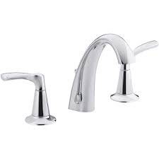 Parallel™ widespread bathroom sink faucet with lever handles. Kohler Mistos Chrome 2 Handle Lever 8 In Widespread Bathroom Faucet With Pop Up Country Farm Garden