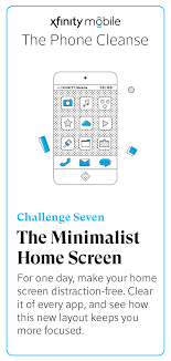 Give Your Home Screen A Minimalist Makeover And Remove All Those Unnecessary Distractions You Ll Soon Find That Your Once Phone Digital Detox Minimalist Phone