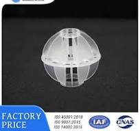 PP PE Plastic Polyhedral Hollow Ball Tri Pack for Water Treatment