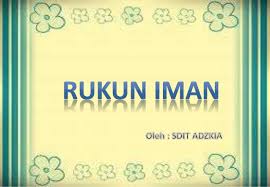 Rukun secara istilah merujuk pada unsur yang wajib ada ketika seseorang melaksanakan sesuatu. Rukun Iman