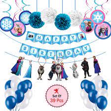 Get party essentials at zazzle! Party Propz Frozen Theme Birthday Decoration Combo 39pcs For Frozen Theme Party Supplies Or Frozen Party Supplies Buy Online In Antigua And Barbuda At Antigua Desertcart Com Productid 132166357