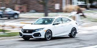 Tho the 2017 has the color i like. 2017 Honda Civic Hatchback Cvt Automatic Review Car And Driver
