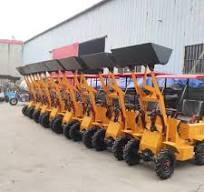 [Hot Item] Multifunctional Mini Electric Loader Wheel Loader with Hydraulic  Lift Rod Front Shovel Loader for Sale