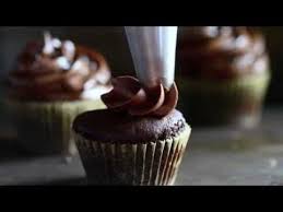 Piping The Ultimate Chocolate Frosting Best Chocolate Cupcakes Cupcake Recipes Cupcake Cakes