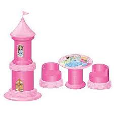 Puzzle Furniture Disney Princess Love This Play Table And Chair That Fold Up Into A Castle Tower
