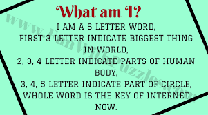 You're solving a crossword and you need help with the clue puzzle with 6 letters? What Am I English Word Riddles With Answers