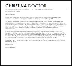 After a patient termination letter is received by the patient from his doctor or physician, can the physician immediately stop treating or serving the. Termination Letter Example For Theft Letter Samples Templates