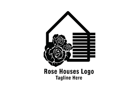 Download Rose Houses Rosse Home Logo Vector Graphic By Yuhana Purwanti Creative Fabrica SVG Cut Files