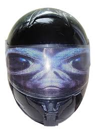 4.9 out of 5 stars. Wired Web Black Skullskins Removable Motorcycle Bike Helmet Visor Sticker Helmet Visors