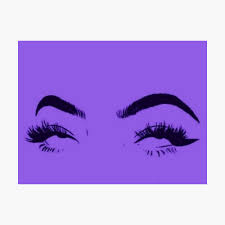 There are already 50 enthralling, inspiring and awesome images tagged with aesthetic purple. Purple Aesthetic Rolling Eyes Poster By Always Here Man Redbubble