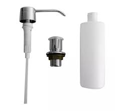 Simply remove the top of the pump and pour your liquid soap in. Kitchen Liquid Build In Replacement Sink Soap Dispensers Pump Tops Spray Buy Built In Soap Dispenser Soap Dispenser Pump Tops Kitchen Sink Soap Dispenser Product On Alibaba Com