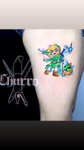 92 west is an omaha web design agency. Watercolor Wind Waker Link Done By Churro Me At Major League Tattoos Tattoo
