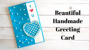 Then put them all together to make your own greeting card. Creative Handmade Birthday Greeting Card For Hubby Wife Beautiful Greeting Cards Design Youtube