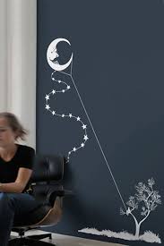 Moon Kite Decor Wall Decals Kite