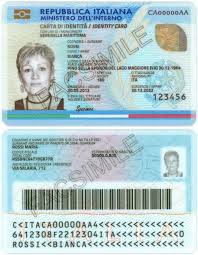 Permanent resident card issuing authority. Italian Electronic Identity Card Wikipedia