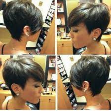 It is one of the best short haircuts in 2021 for long faces because it complements the facial features rather than isolating them drawing undue attention. Pin On Back View Pixies