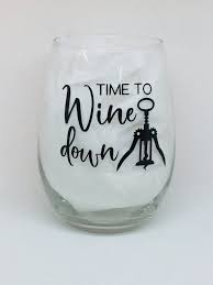  Fun Wine Glass Funny Saying Wing Glass Stemless Glass With Words Wine Theme Gift Wine Lover Cor Wine Themed Gifts Wine Glass Cricut Wine Glasses