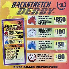 Click on any of the images below to display a larger version of that pull tab game. Backstretch Derby 250 Bingo Pull Tabs Games Bingo Cards Leisure Sports Game Room Easystaff It