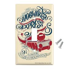 Harry Potter Hogwarts Express Plastic Wall Decor Toggle Light Switch Plate Cover Walmart Com Walmart Com