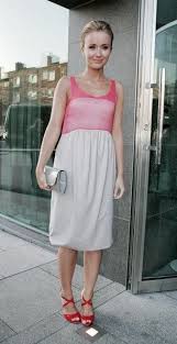 Sammy winward as 'katie' for itv emmerdale wearing an anita massarella couture, bias cut, silk crepe gown, with silk tulle. Sammy Winward Famousfix Com Post