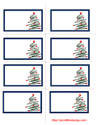 Free Printable Christmas Labels With Trees Print This Today Christmas Printable Labels Free Printable Christmas Labels Christmas Labels Template
