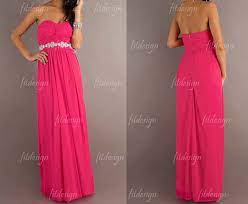 Hot Pink Bridesmaid Dress Long Bridesmaid Dress By Fitdesign Pink Bridesmaid Dresses Hot Pink Bridesmaid Dresses Bridesmaid Dresses