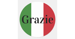 Italian Flag Colors Italy Green White Red Grazie Classic Round ...