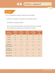 Primaria sexto grado español libro de lectura.pdf. Libro De Matematicas 6 Grado Contestado 2020 Pagina 44