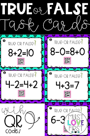 True Or False Math Equations First Grade Lessons First Grade Equations