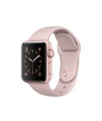 Apple Watch Rose Gold Aluminum Case With Pink Sand Sport Band Apple Uhr Rosegold Apfeluhr Sport Armband