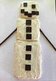 If you do not know what minecraft is it is a video game. Easy Minecraft Cake Idea Desert Chica