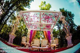 Indian Wedding In New Jersey Mandap By Sajawat Decorator Wedding Decor Photos Mandap Wedding Decorations