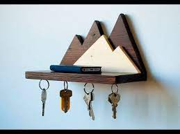 Diy Wooden Design Keyholder Youtube Wooden Diy Key Holder Diy Wooden Design