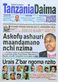 List of tanzanian newspapers for news and information on daily news. Tanzania Updates On Twitter Breaking The Government Has Today Revoked Publishing And Distribution License For The Daily Newspaper Tanzania Daima The Government Says It Has Suspended The Daily Because It Has Been