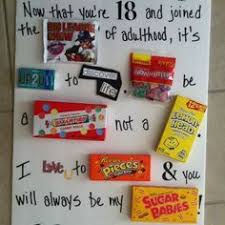 Eighteenth 18th Birthday Party Ideas For Guys Candy Card 18th Birthday Gifts 18th Birthday Present Ideas Birthday Gift Idea Boys
