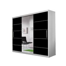 Möbel und gebrauchte haushaltsgeräte kaufen und kleiderschrank, weiß, mit 6 drehtüren, 2 mittlere türen mit spiegeln 3 abteile mit jeweils 2 schwebetürenkleiderschrank schwarz mit vollflächenspiegel wegen haushaltsauflösung zu verkaufen. Schwebeturenschrank Astra Mit Spiegel 543 Imoebel24