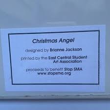 New in packaging Christmas Angel” print with matting