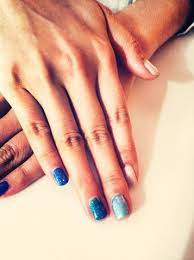 Blue Ombre Nails By Danielle Of Epic Day Spa Corvallis Nails Epicdayspa Epic Trends Epicdayspa Com Manikyur S Effektom Ombre