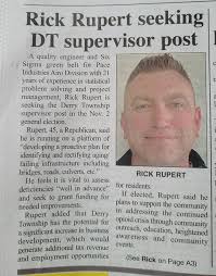 Profile for Elect Rick Rupert Derry Township Supervisor