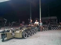 Vespa Army Tank Vespa