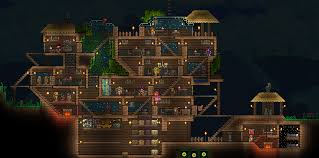 Snowplow is a underground base what grands storage, npc houses and bathroom and a bed. Terraria Base Creations Album Kinda From 1 2 To 1 3 Album On Imgur