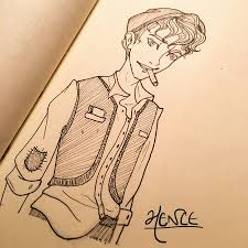 Racetrack Higgins Newsies Nerd Art Favorite Character