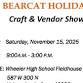 Bearcat Holiday Craft Show event image