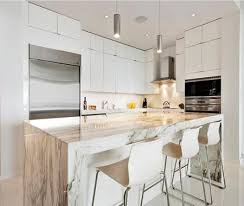 Bright White Miami Condo Condo Kitchen White Modern Kitchen Condo Interior