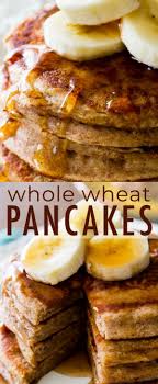 Simple Whole Wheat Banana Pancakes Made With Greek Yogurt Banana Whole Wheat Flour And Not Much Else Reci Wheat Banana Banana Pancakes Whole Wheat Pancakes